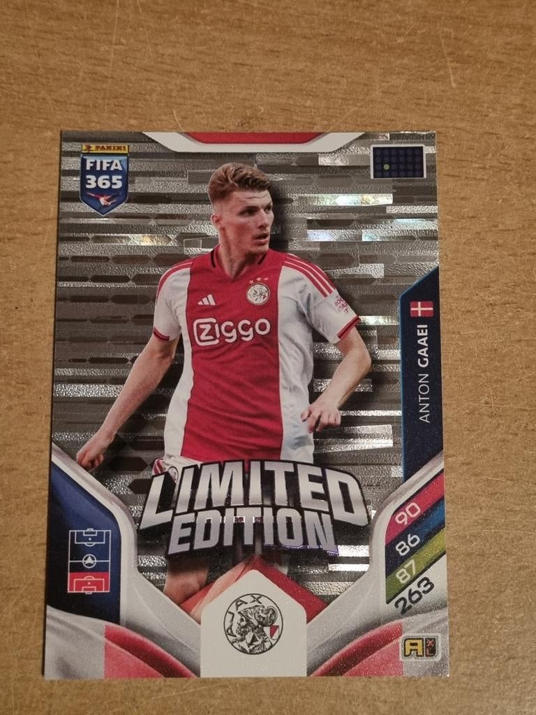 Panini Adrenalyn xl Fifa 365 2026 Limited Ajax Gaaei, Ophalen of Verzenden, Zo goed als nieuw, Plaatje