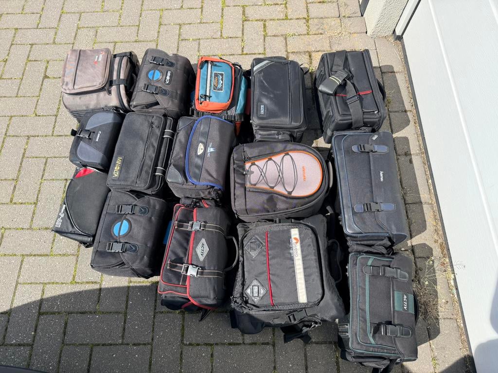 Cameratassen fotografie tassen Canon Minolta Activ Vanguard, Vintagotreasures, Canon, Ophalen of Verzenden, Zo goed als nieuw