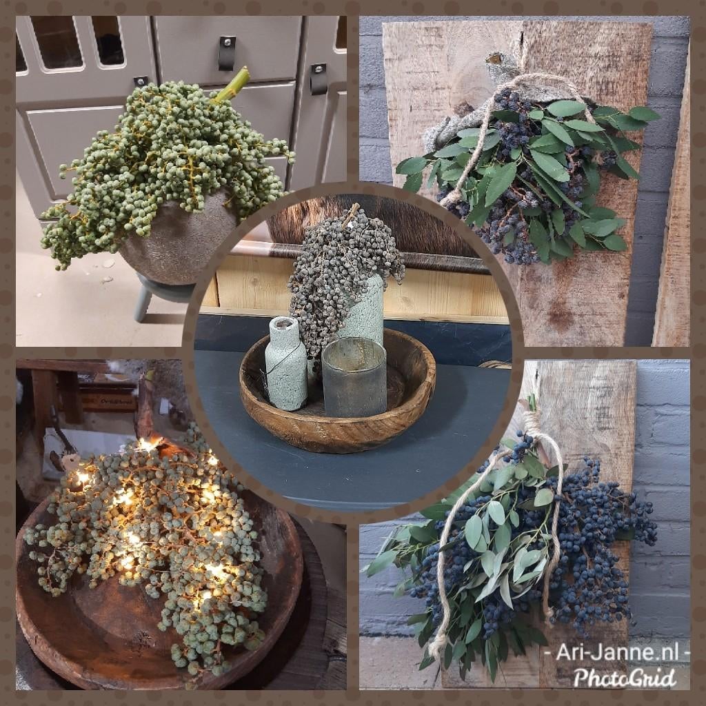 Stoere, landelijke dadeltakken, tak, krans, toef, decoratie, Nieuw, Ophalen of Verzenden, Gemaalweg 12b Rutten, Ari-Janne.nl