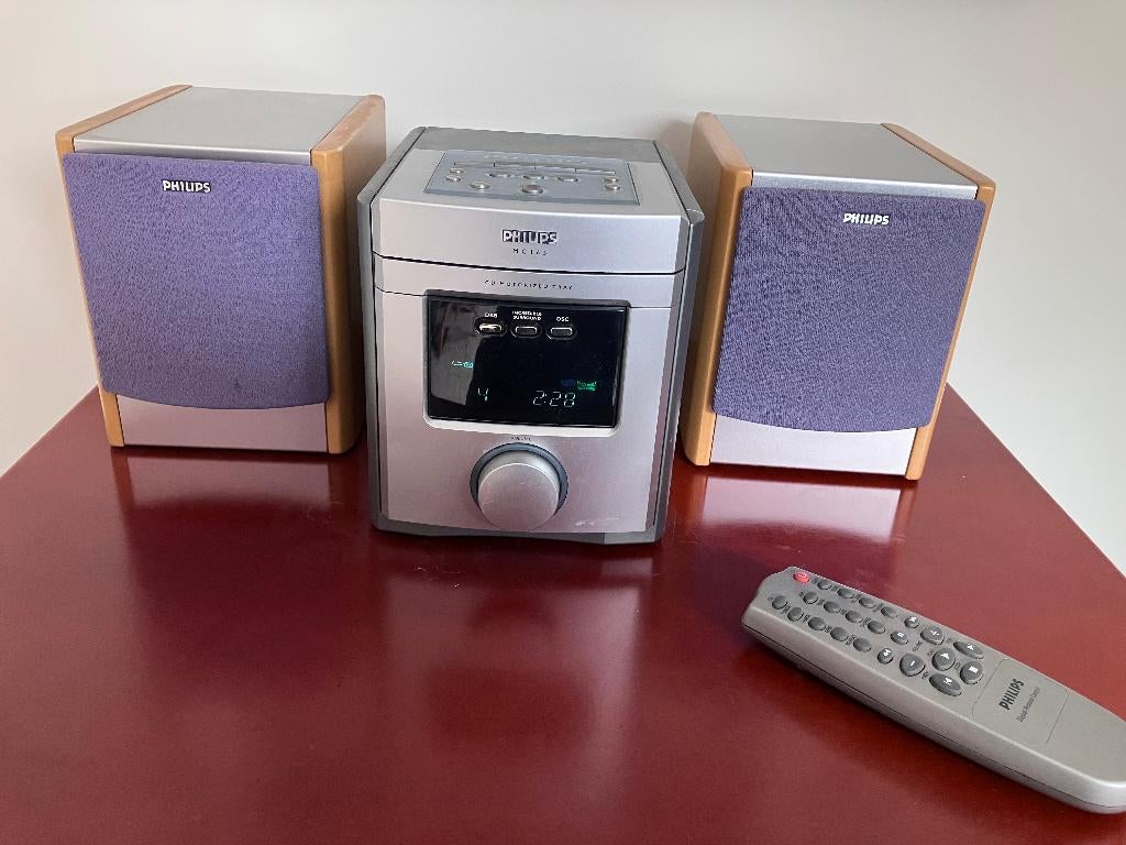 Philips micro audio set, Ophalen, Philips, Tuner of Radio, Zo goed als nieuw