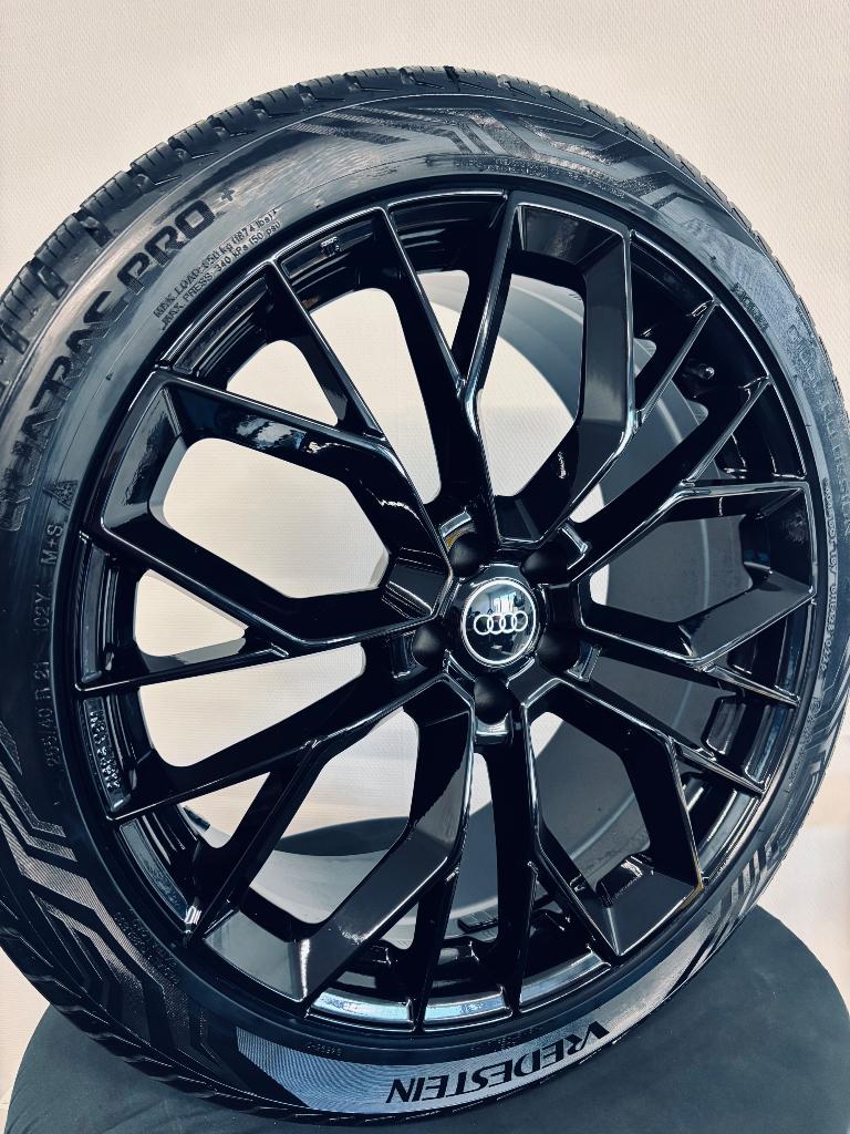 21” Audi Q4 velgen + all season banden ID4 ID5 Enyaq Elroq, Ophalen, Overige, Banden en Velgen, Nieuw