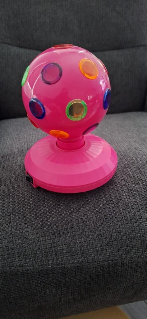 Roze Discolamp, Huis en Inrichting, Lampen | Overige, Gebruikt, Ophalen of Verzenden