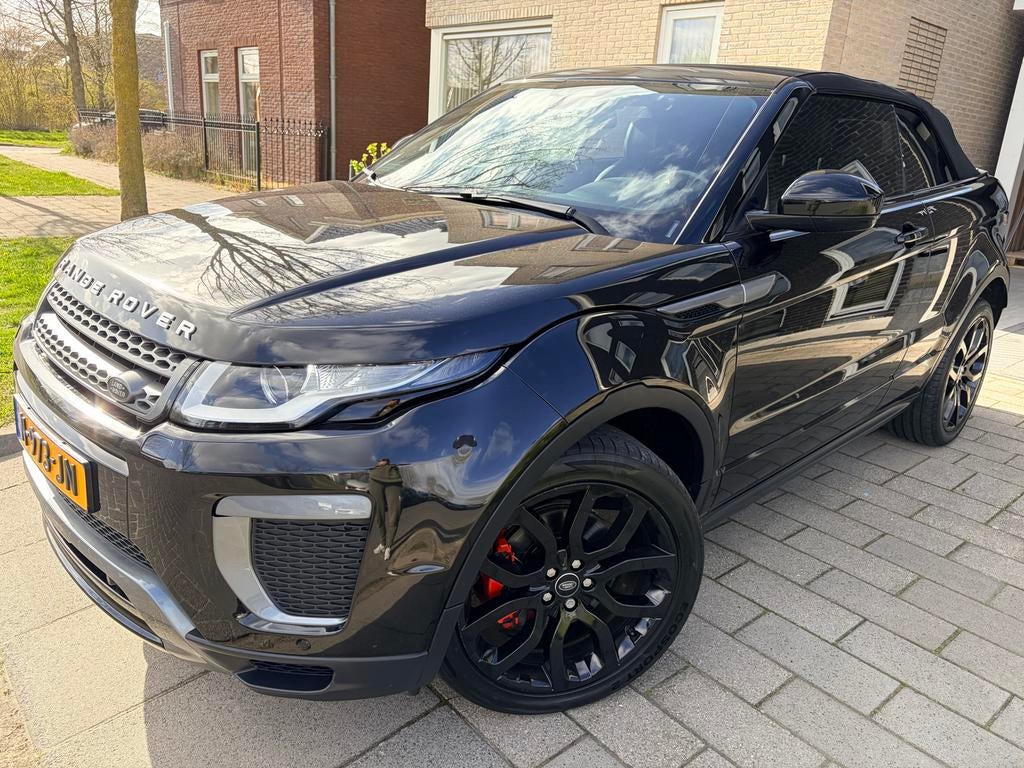 Land Rover Range Rover Evoque 2.0 TD4 4WD Convertible AUT, Auto's, Automaat, 2005 kg, 4 stoelen, Zwart