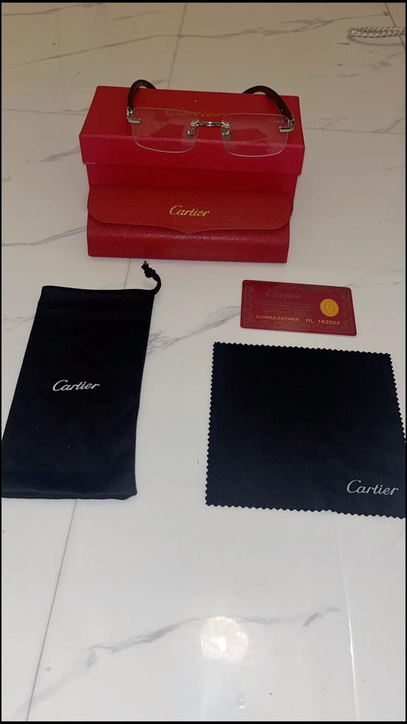 Cartier bril, Ophalen of Verzenden, Zo goed als nieuw, Heer