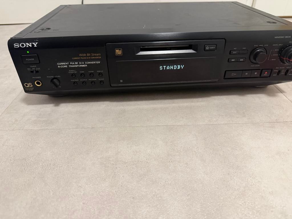 Sony MDS-JE700 Minidisc Recorder, Ophalen of Verzenden, Minidisc-recorder
