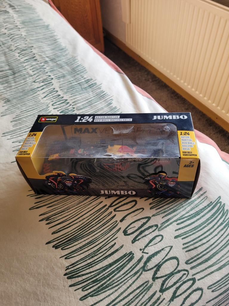 Auto Max Verstappen Jumbo nieuw, Ophalen of Verzenden, Nieuw, Bburago