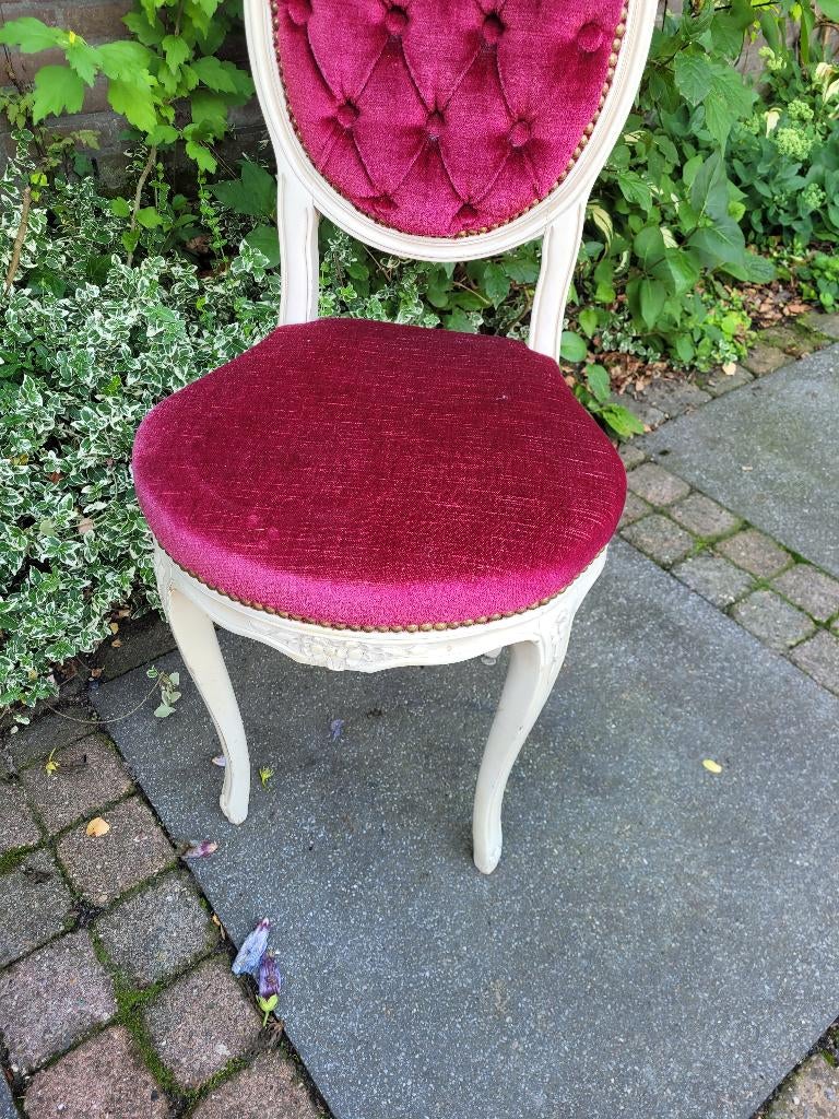 Zeer oude boudoir stoel, Heikant 21 Kaatsheuvel, Overige kleuren, Belle Vieille Brocante, Ophalen of Verzenden