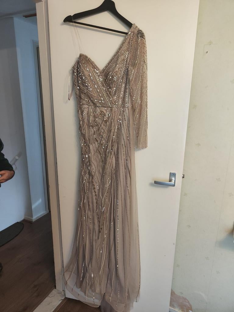 Gala jurk, Ophalen of Verzenden, Zo goed als nieuw, Maat 38/40 (M), Galajurk