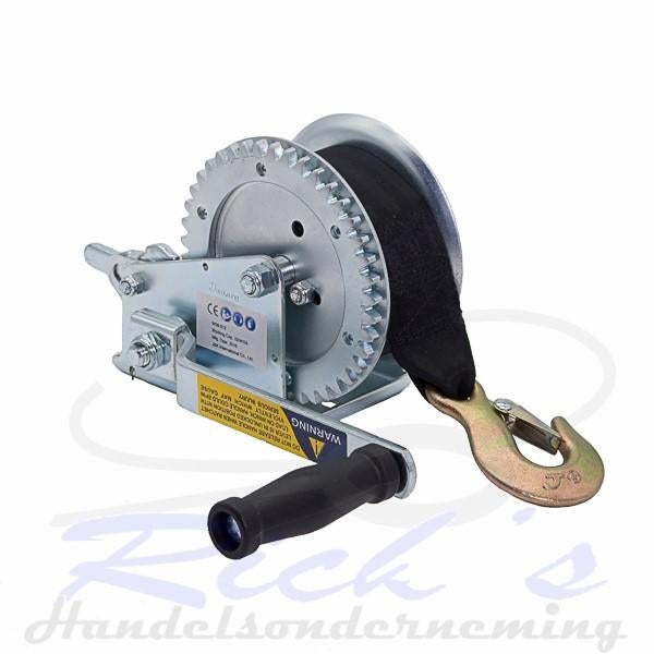 Bootlier/ handlier JK 545 kg met 8.5 meter zwarte band, Watersport en Boten, Accessoires en Onderhoud, Nieuw, Overige typen, Ophalen of Verzenden