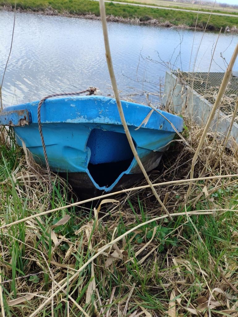 Gratis polyester boot, Ophalen of Verzenden