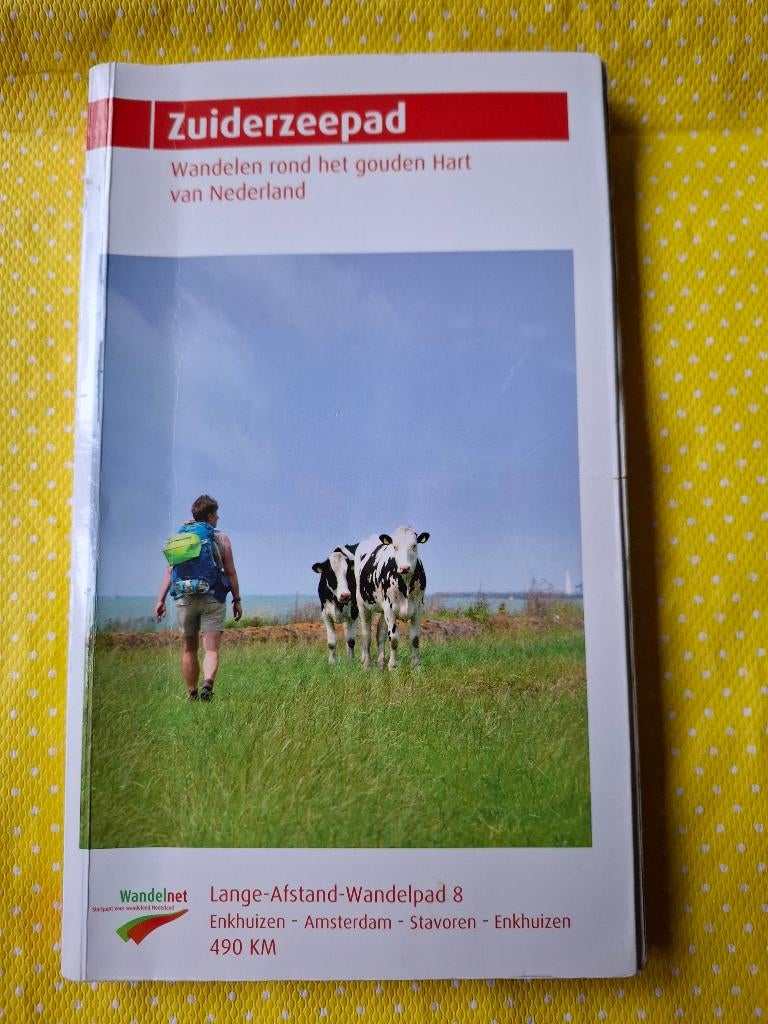 Zuiderzeepad wandelgids, Boeken, Fiets- of Wandelgids, Ophalen of Verzenden, Benelux, Gelezen