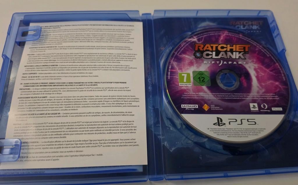 Ratchet & Clank: Rift Apart voor Playstation 5 Lees Goed Aub, Playstation Studios, Playstation Studios EU, Ophalen of Verzenden