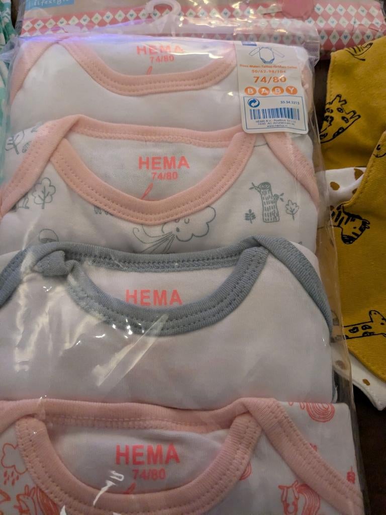 Rompers en slabbetjes, Ophalen, Zo goed als nieuw, Maat 74