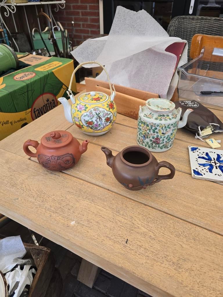Chinese theepot diverse, Antiek en Kunst, Ophalen of Verzenden