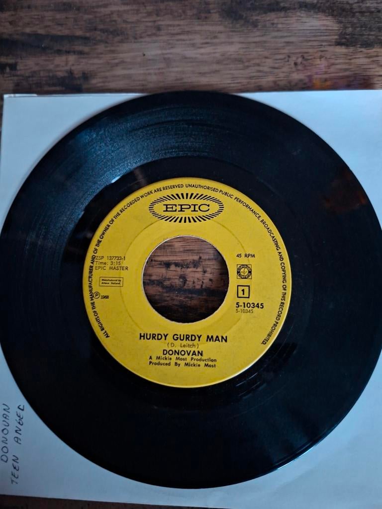 Donovan - Hurdy gurdy man, Ophalen of Verzenden, Gebruikt, Pop