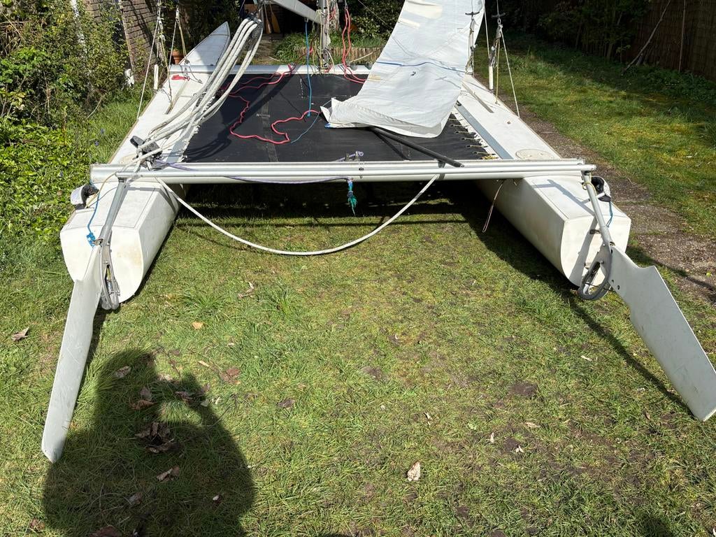 Prindl 19 Catamaran met trailer, Ophalen, Gebruikt