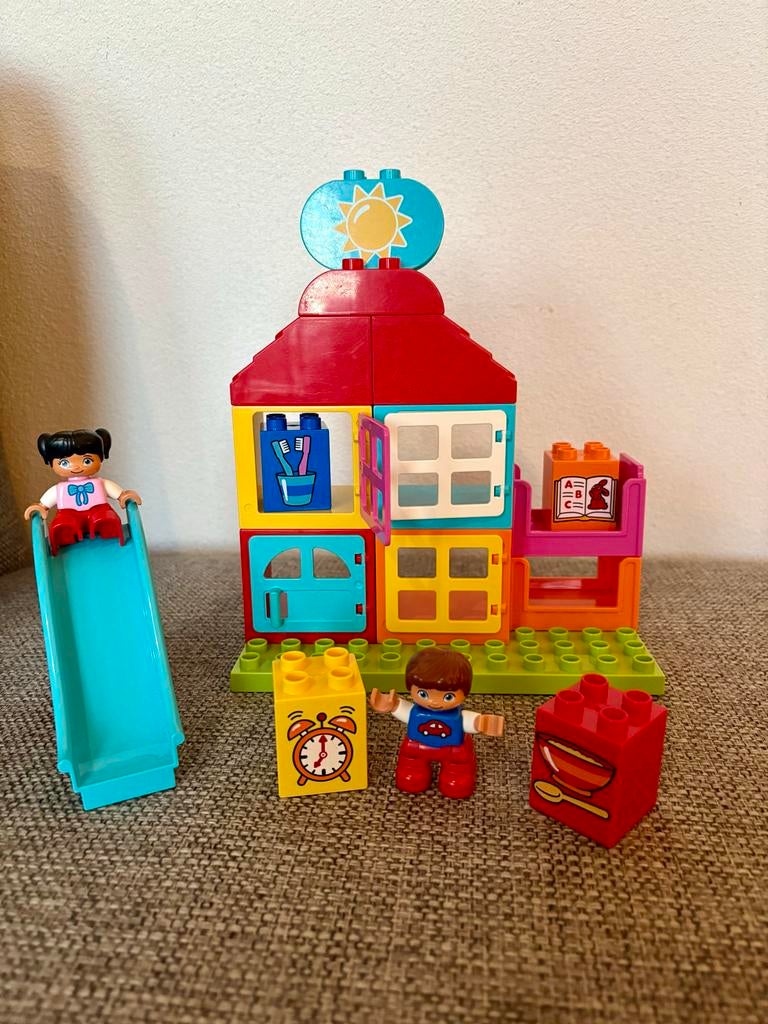 Duplo 10616 Mijn Eerste Huis, Ophalen of Verzenden, Zo goed als nieuw, Compleet, Duplo