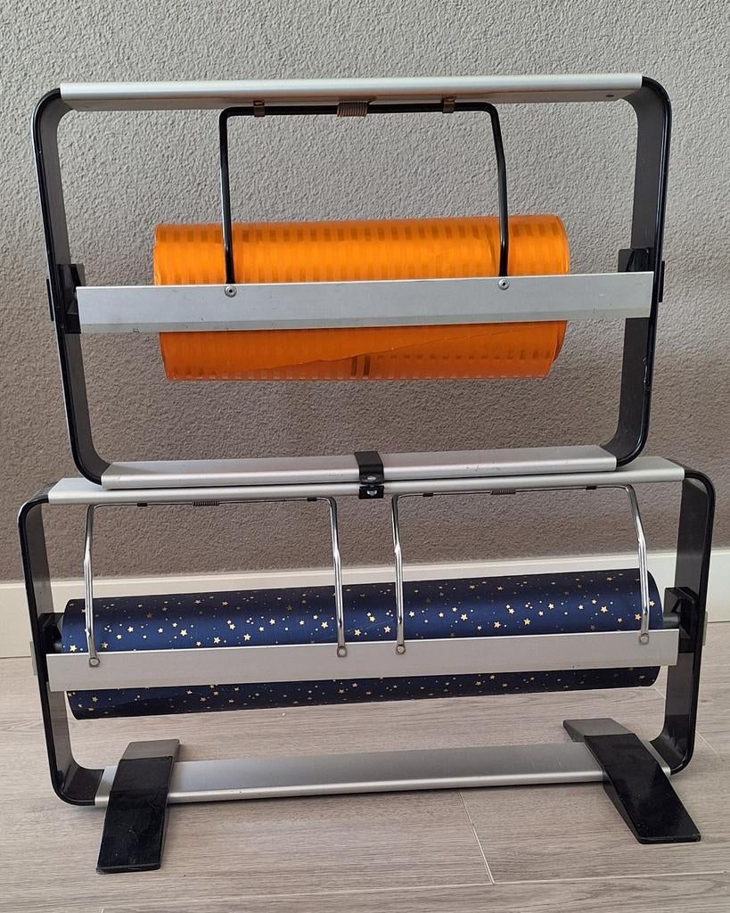 Dubbele Legro papierrolhouder v kadopapier inpakpapier cadea, Ophalen of Verzenden