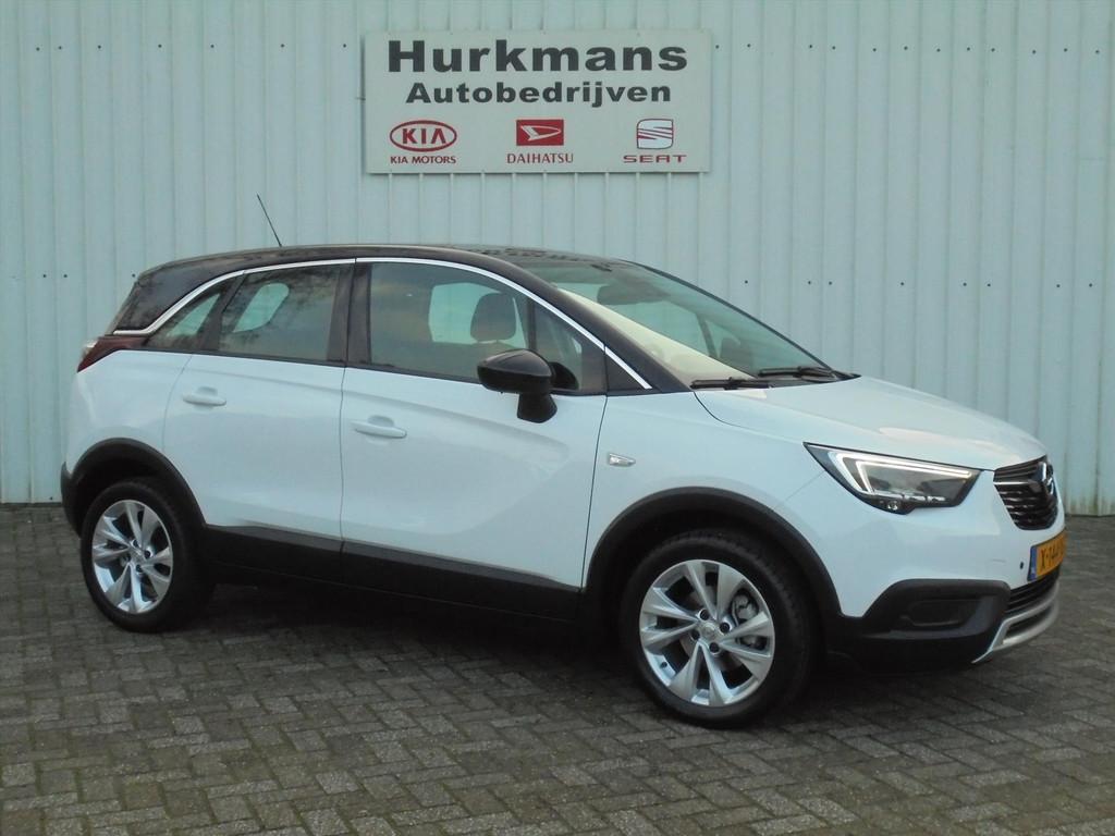 Opel Crossland X 1.2 TURBO 110PK AUTOMAAT HOGE INSTAP, Automaat, 840 kg, Gebruikt, Wit