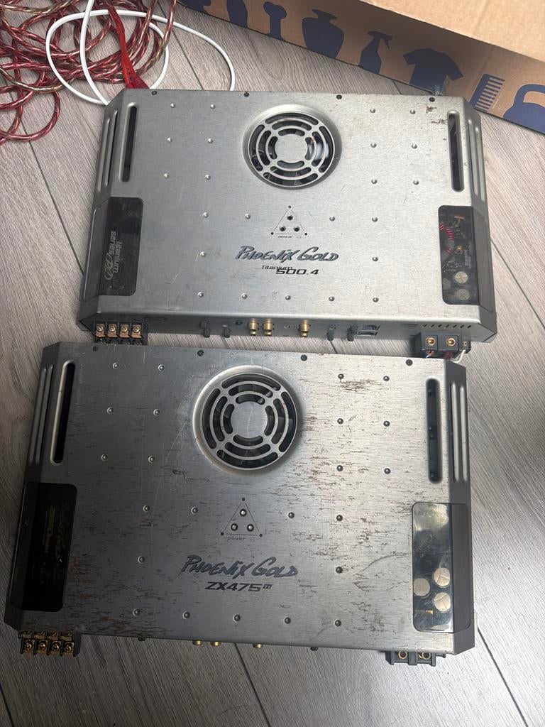 Phoenix Gold autoversterker, Ophalen, Gebruikt