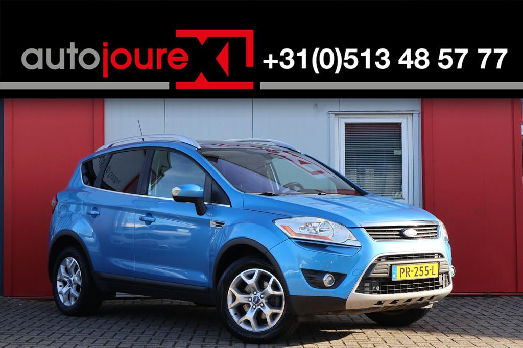 Ford Kuga 2.5 20V Titanium | 5-cilinder | Cruise Control | P, Stof, Gebruikt, Zwart, Blauw