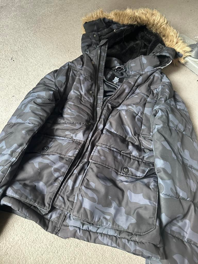 Camouflage jas, Kleding | Heren, Jassen | Winter, Ophalen of Verzenden, Groen