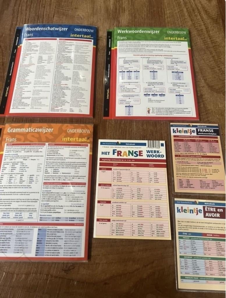 Examen | Frans | hulpkaarten, Ophalen of Verzenden, Gelezen, HAVO, Frans