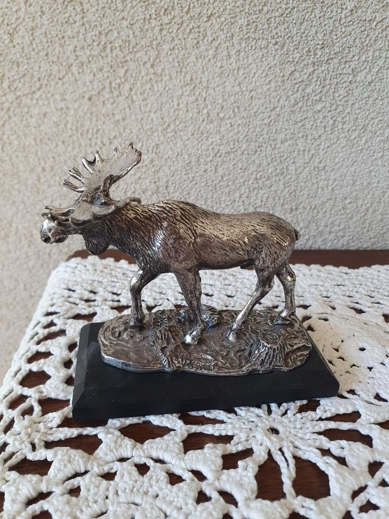 WWF Zilveren Eland Beeldje, Ophalen of Verzenden