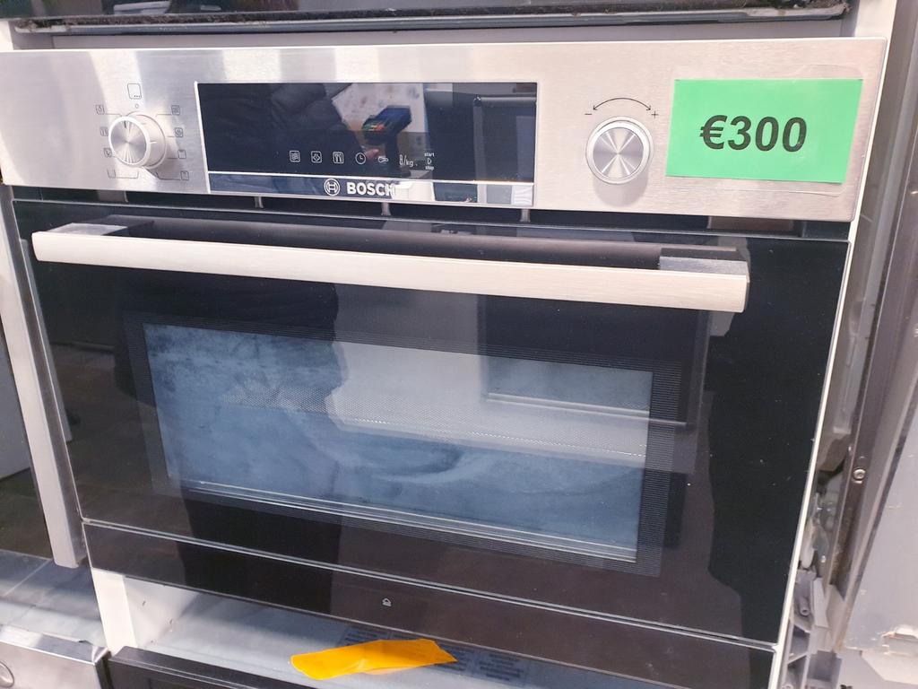 Bosch Serie 6 Inbouw ️✅️Stoomoven️ 45x60 cm – Incl. Garantie, Oven, Zo goed als nieuw, Inbouw, Stoom