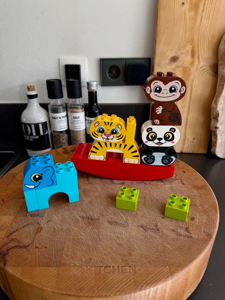 Lego Duplo Mijn Eerste Balancerende Dieren (10884), Ophalen, Gebruikt, Overige thema's, Duplo