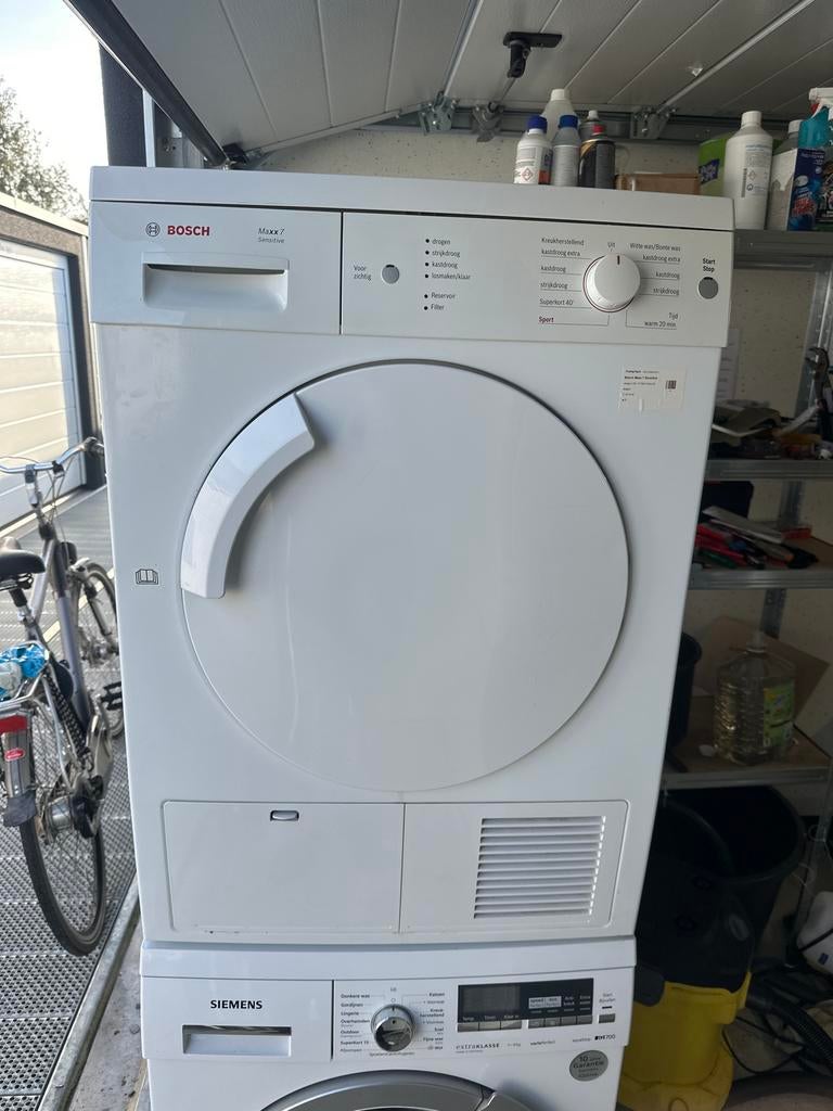 Refurbished Bosch Maxx 7 WTE84103NL/25 Condensdroger, Ophalen, 6 tot 8 kg, Refurbished, Voorlader