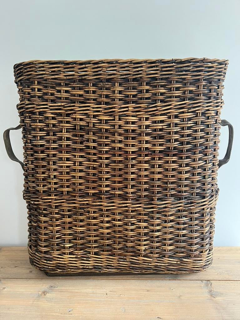 Paraplubak rotan ZGAN, Ophalen, Zo goed als nieuw, Rond, Riet