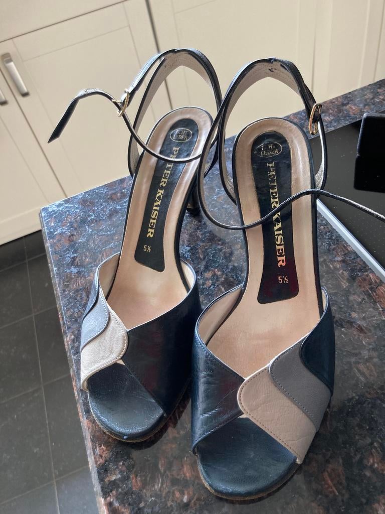 Peter Kaiser zomerschoenen 2 paar, Kleding | Dames, Schoenen, Overige kleuren, Ophalen of Verzenden, Zo goed als nieuw, Schoenen met hoge hakken