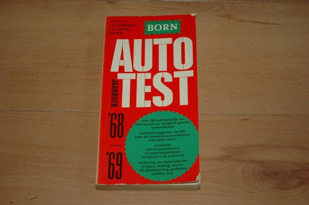 Autotest '68 - '69  -  Born, Boeken, Auto's | Boeken, Gelezen, Born - Hugenholtz, Ophalen of Verzenden, Citroën