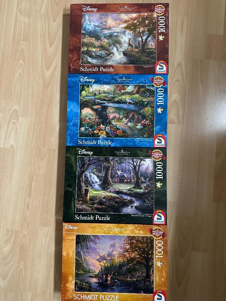Schmidt Thomas Kinkade Disney NIEUW puzzels 1000 stukjes, Ophalen of Verzenden, 500 t/m 1500 stukjes, Nieuw, Legpuzzel