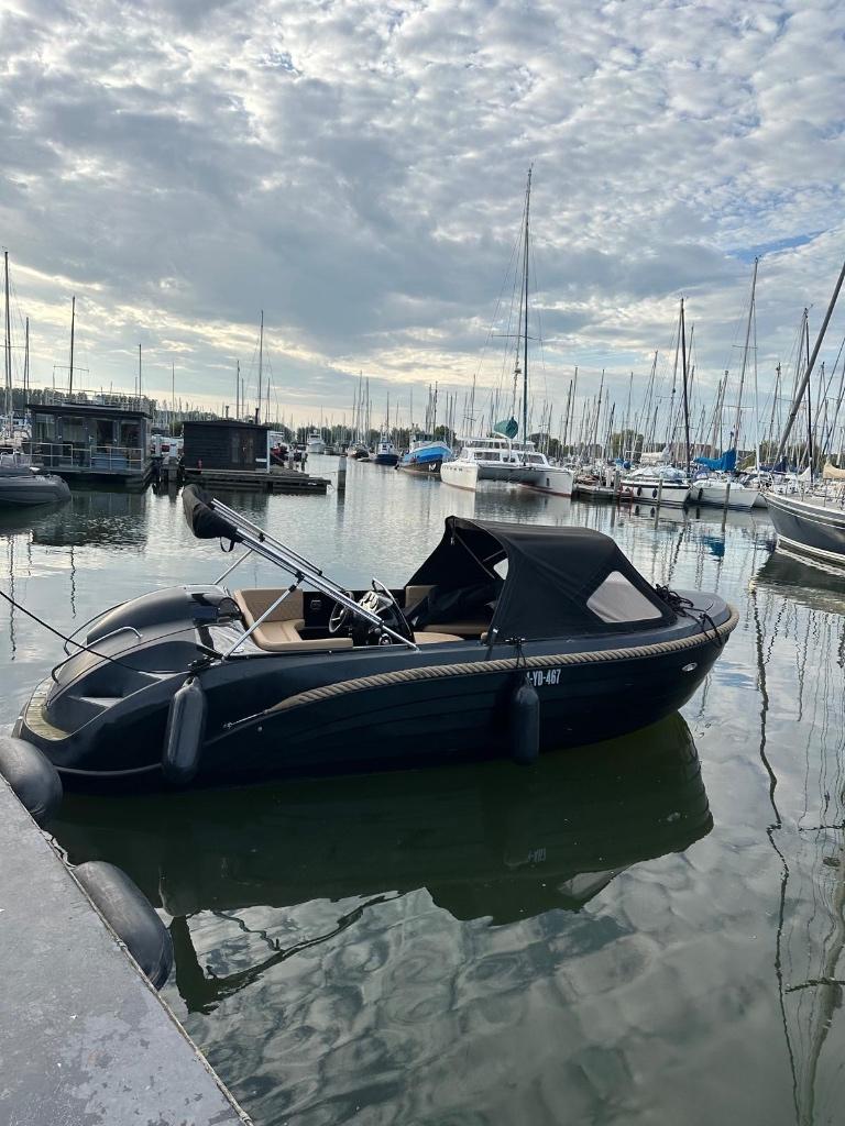 Oudhuijzer 570 tendersloep, Ophalen, Gebruikt, 3 tot 6 meter, Buitenboordmotor