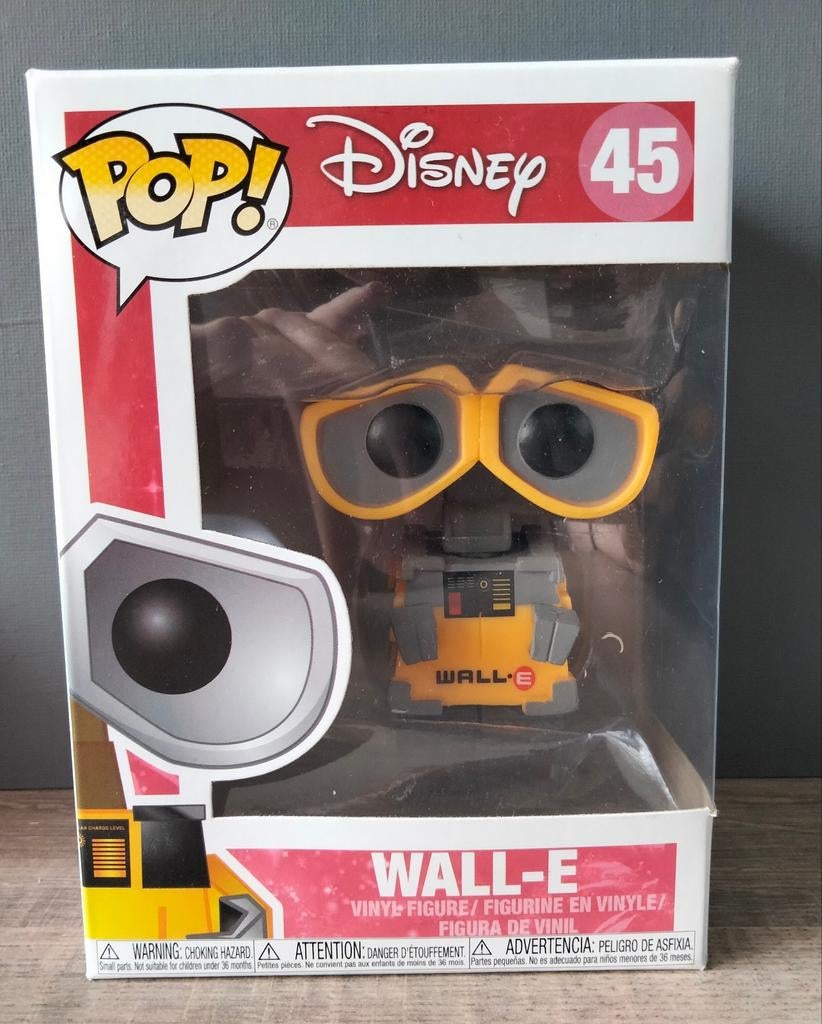 45 Wall E Disney Funko Pop, Ophalen of Verzenden, Zo goed als nieuw