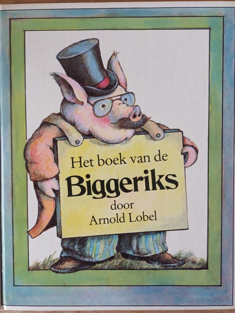 ALFRED Lobel.  Het boek van de Biggeriks, Ophalen of Verzenden, Zo goed als nieuw, Arnold Lobel, Prentenboek