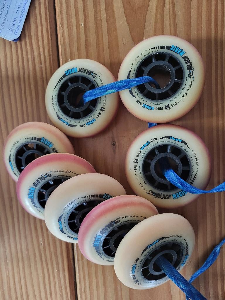 Wielen skeelers 84mm, Overige merken, Gebruikt, Kinderen, Overige typen