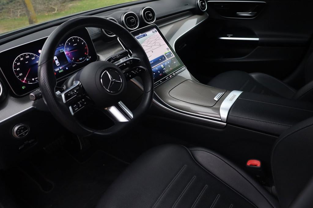 Mercedes-Benz C-klasse 180 AMG Line Aut. | Full led | Burmes, Automaat, Euro 6, 4 cilinders, Bedrijf