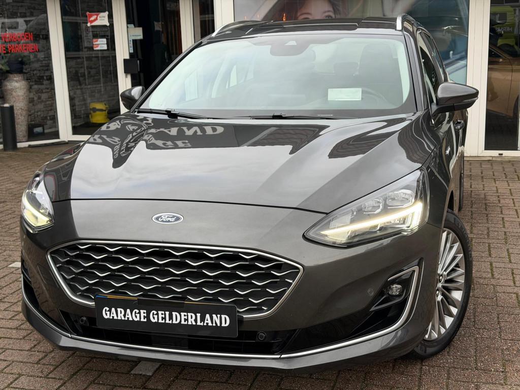 Ford Focus Wagon 1.5 182PK Vignale | Volleder | Navi | Camer, 1345 kg, Gebruikt, 4 cilinders, Zilver of Grijs