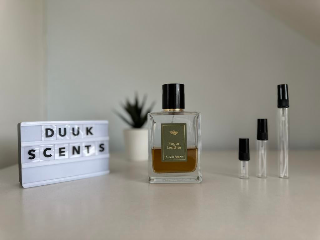 Une Nuit Nomade Sugar Leather tester/sample/decant, Sieraden, Tassen en Uiterlijk, Uiterlijk | Parfum, Ophalen, Nieuw