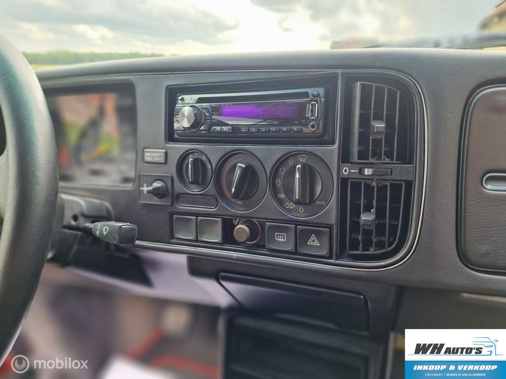 Saab 900 Cabrio 2.0i-16 Super Nette Staat! apk 14-07-2027, Auto's, Saab, Voorwielaandrijving, Gebruikt, 4 cilinders, Cabriolet