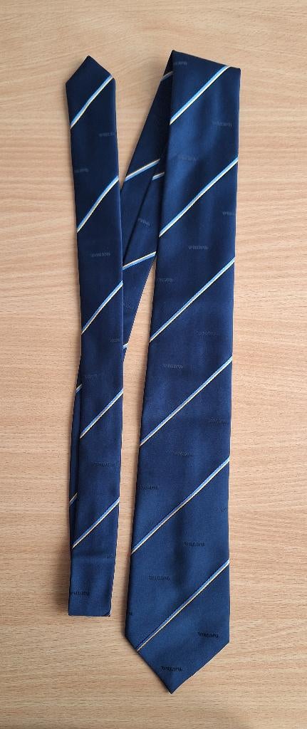 Stropdas van Volvo Nederland, Auto, Vrachtwagen, Donkerblauw, Ophalen of Verzenden, Zo goed als nieuw, Blauw, Met patroon