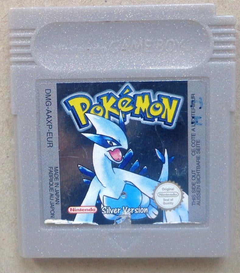 Pokemon Silver voor de Gameboy Color en Advance, Avontuur en Actie, Gebruikt, 1 speler, Ophalen of Verzenden