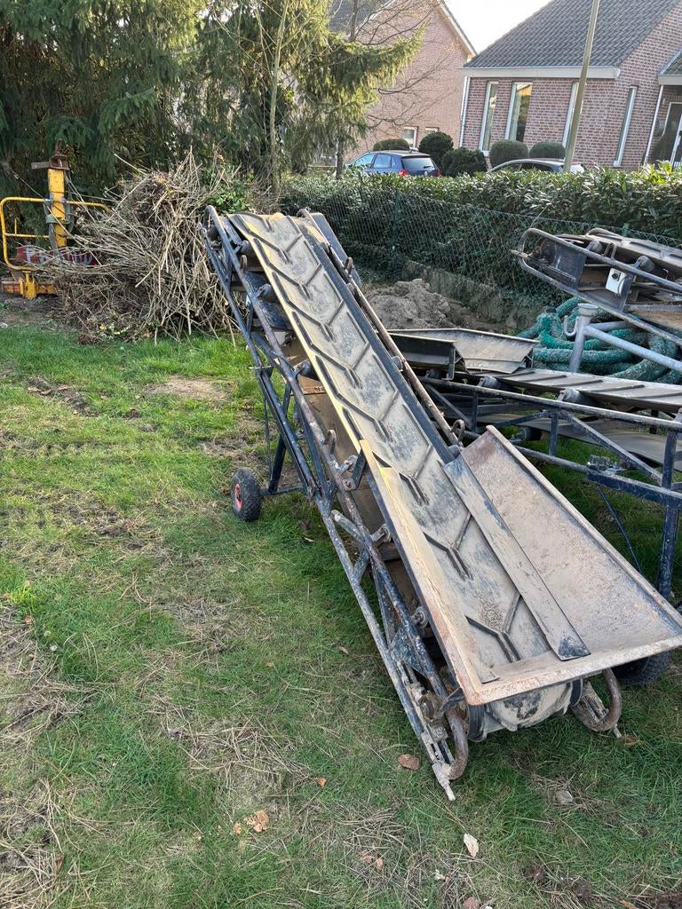 3 transportbanden - Ideaal voor grondwerk of verbouwing, Ophalen, Gebruikt, Overige typen