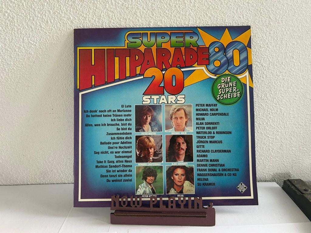 Super hitparade 80, Ophalen of Verzenden, Gebruikt, 12 inch, Wereldmuziek