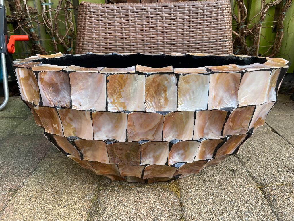 Schelpenvaas Eric Kuster, Ophalen, Overige materialen, Gebruikt, Overige kleuren