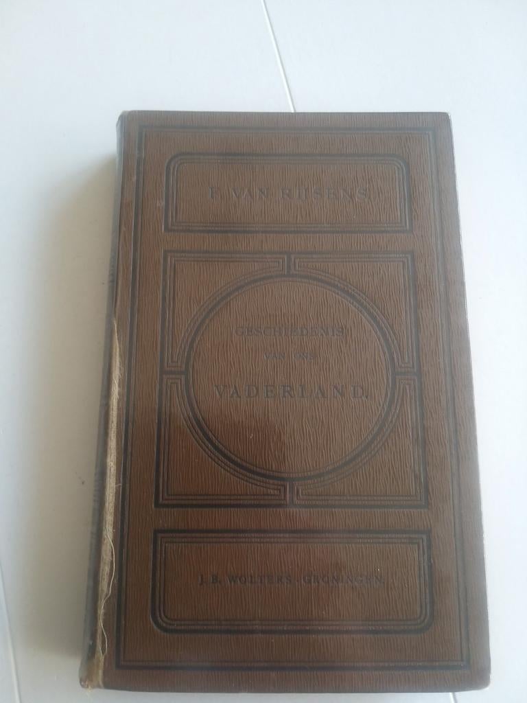 Geschiedenis vaderland F v Rijsens Alkmaar 1908, Ophalen of Verzenden, Gelezen, F v Rijsens