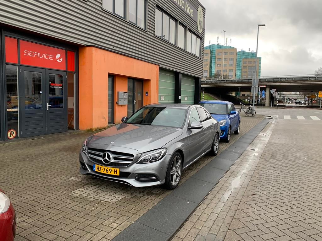 Mercedes-Benz C-Klasse C180 CDI 1.6 85KW Aut7 2016 Grijs, Auto's, Mercedes-Benz, Automaat, Achterwielaandrijving, 4 cilinders
